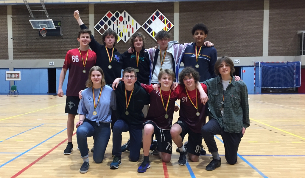 U17 Belgisch indoorkampioen!