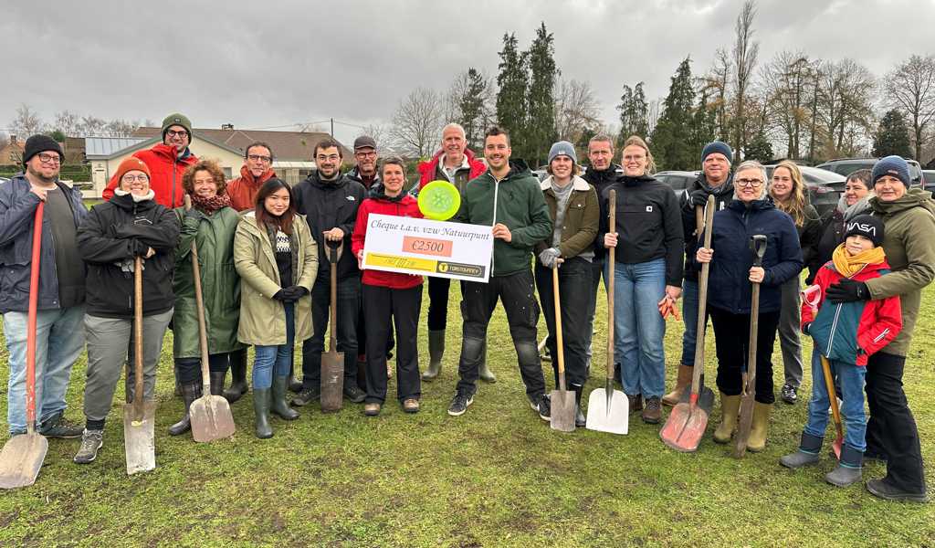 Donatie aan natuurpunt